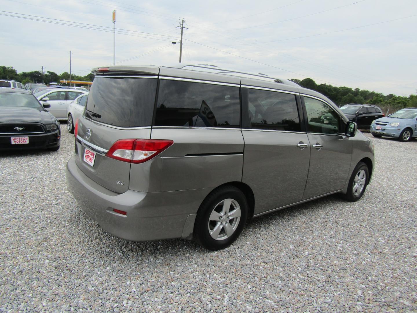 2013 Gray /Gray Nissan Quest 3.5 S (JN8AE2KPXD9) with an 3.5L V6 DOHC 24V engine, Automatic transmission, located at 15016 S Hwy 231, Midland City, AL, 36350, (334) 983-3001, 31.306210, -85.495277 - Photo#7